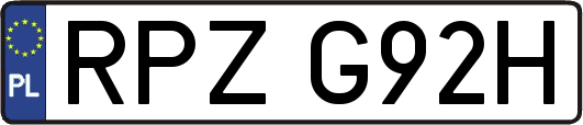 RPZG92H