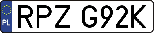 RPZG92K