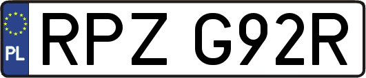 RPZG92R