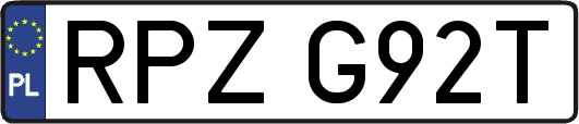 RPZG92T