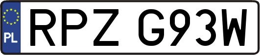 RPZG93W
