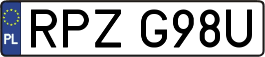 RPZG98U