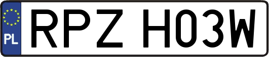 RPZH03W