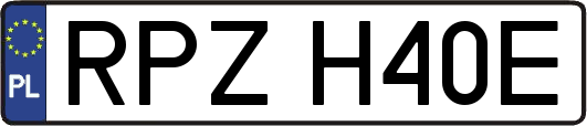 RPZH40E