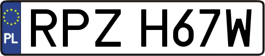 RPZH67W