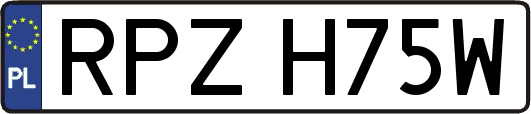 RPZH75W