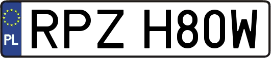 RPZH80W