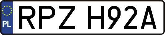 RPZH92A