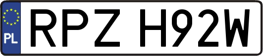 RPZH92W