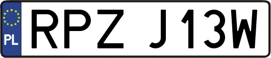 RPZJ13W