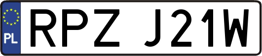 RPZJ21W