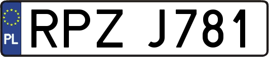RPZJ781
