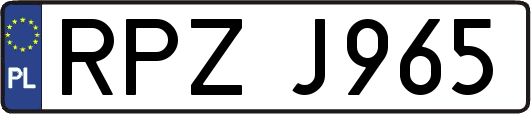RPZJ965