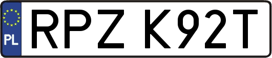RPZK92T