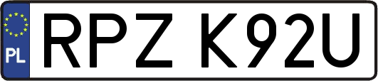 RPZK92U