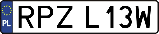 RPZL13W