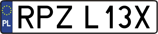 RPZL13X