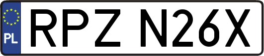 RPZN26X