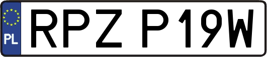 RPZP19W
