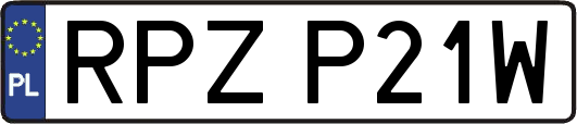 RPZP21W