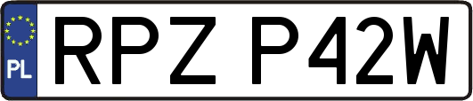 RPZP42W