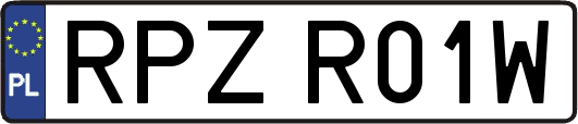 RPZR01W