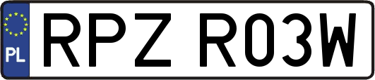 RPZR03W