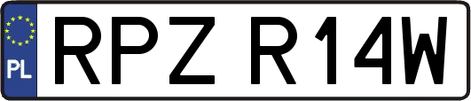 RPZR14W