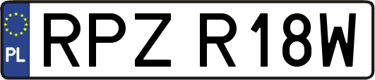 RPZR18W