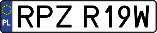 RPZR19W