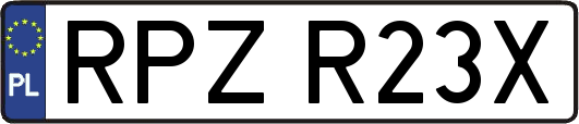 RPZR23X