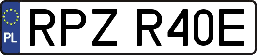 RPZR40E