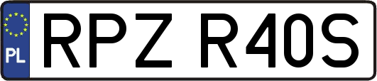 RPZR40S