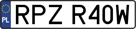 RPZR40W