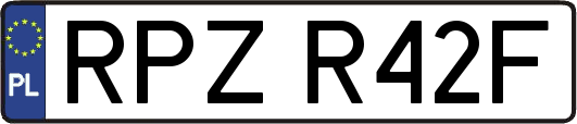 RPZR42F
