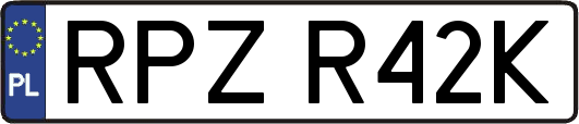 RPZR42K
