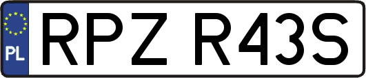 RPZR43S