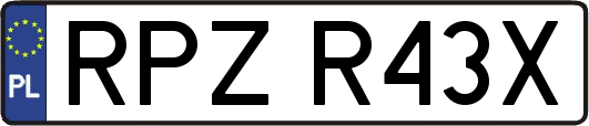 RPZR43X