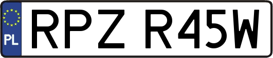 RPZR45W