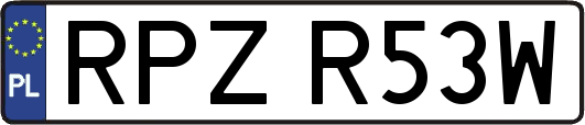 RPZR53W