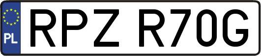 RPZR70G
