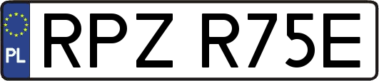 RPZR75E