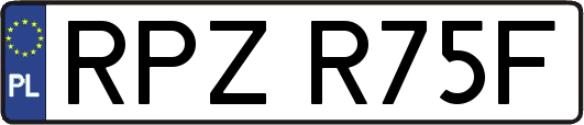RPZR75F