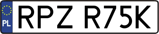 RPZR75K