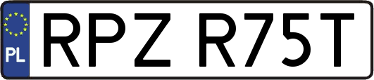 RPZR75T