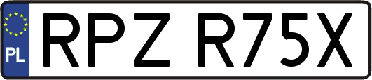 RPZR75X
