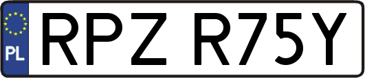 RPZR75Y