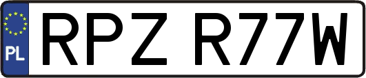 RPZR77W