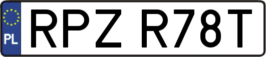 RPZR78T