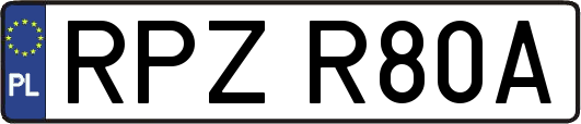 RPZR80A